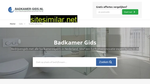 Badkamer-gids similar sites