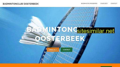 badmintoncluboosterbeek.nl alternative sites