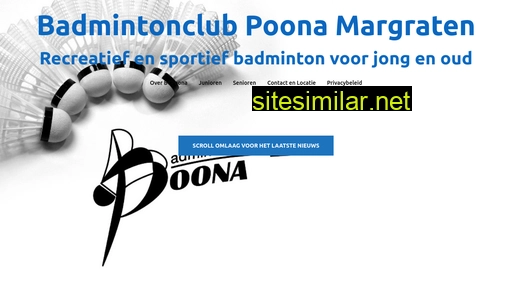 Badmintonclubpoona-margraten similar sites