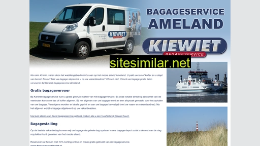 bagageservice-ameland.nl alternative sites