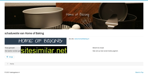 bakingplace.nl alternative sites