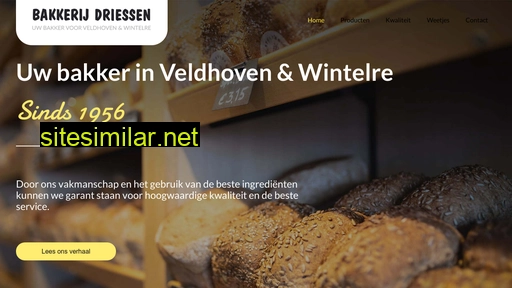 bakkerijdriessen.nl alternative sites
