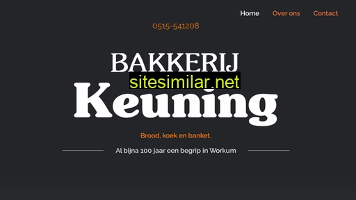 bakkerijkeuning.nl alternative sites