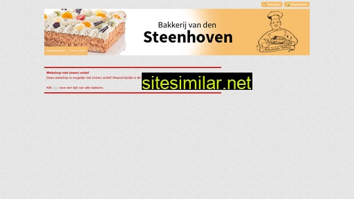 bakkerijvandensteenhoven.nl alternative sites