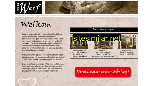 bakkerijvanderwerf.nl alternative sites