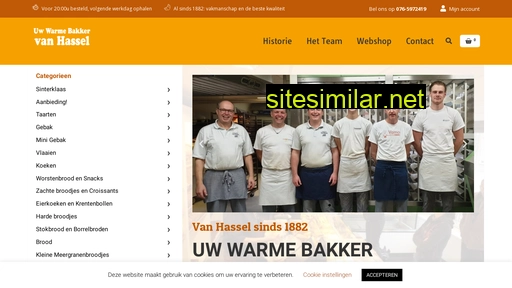 bakkerijvanhassel.nl alternative sites