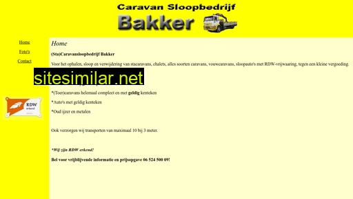 bakkersloperij.nl alternative sites