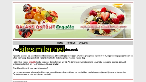balansontbijtenquete.nl alternative sites