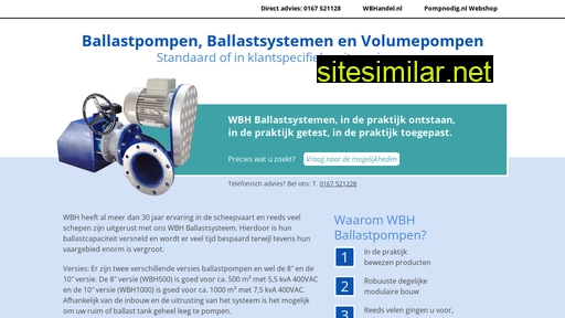 ballastpomp.nl alternative sites