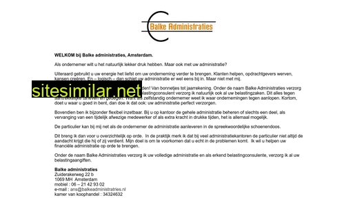 balkeadministraties.nl alternative sites