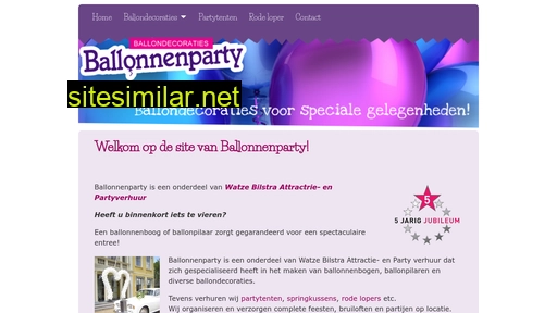 ballonnenparty.nl alternative sites
