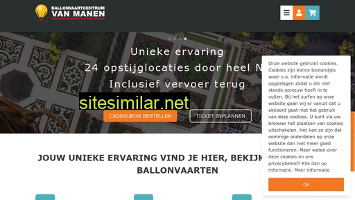 ballonvaartcentrumvanmanen.nl alternative sites