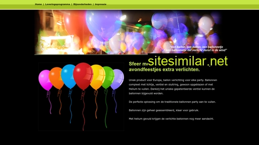 ballonverlichting.nl alternative sites