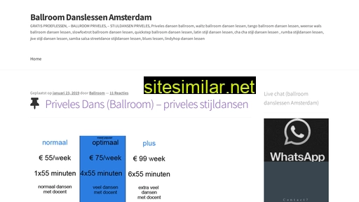 ballroomdanslessenamsterdam.nl alternative sites