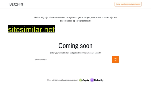 baltzelstore.nl alternative sites