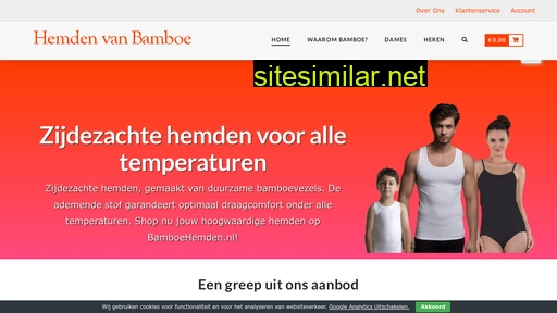 bamboehemden.nl alternative sites
