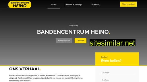 bandencentrumheino.nl alternative sites