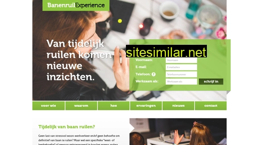 banenruilexperience.nl alternative sites