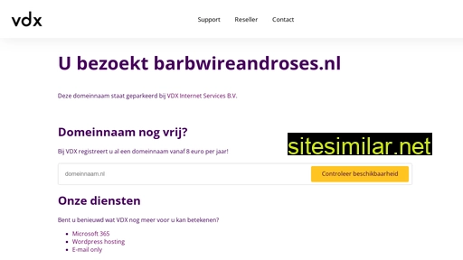 barbwireandroses.nl alternative sites