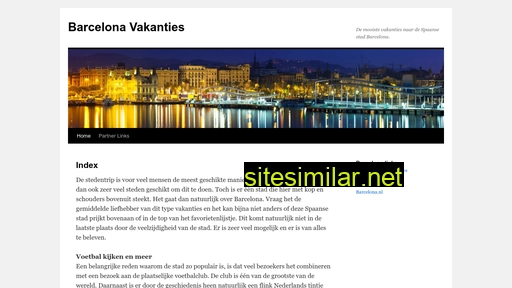 barcelonavakanties.nl alternative sites