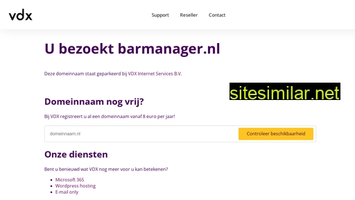 barmanager.nl alternative sites