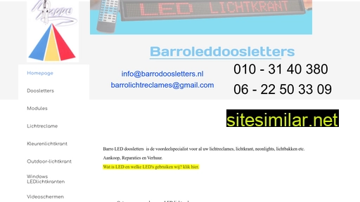 barroleddoosletters.nl alternative sites