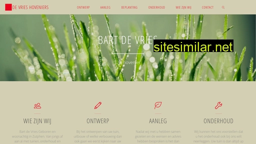 bartdevriesdetuinman.nl alternative sites