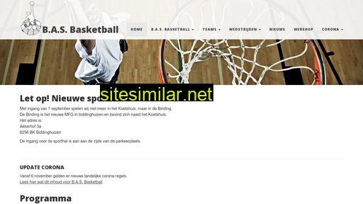 basbasketball.nl alternative sites