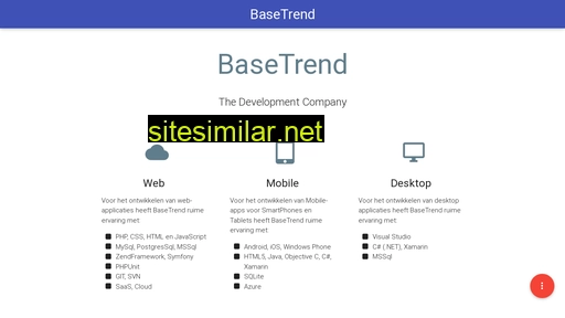 basetrend.nl alternative sites