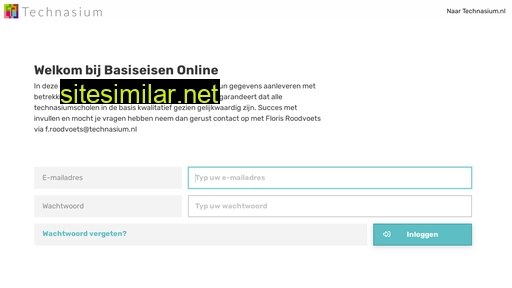 basiseisenonline.nl alternative sites