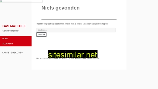 bas-matthee.nl alternative sites