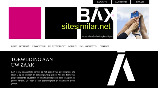 baxadvocaten.nl alternative sites