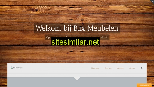 baxmeubelen.nl alternative sites