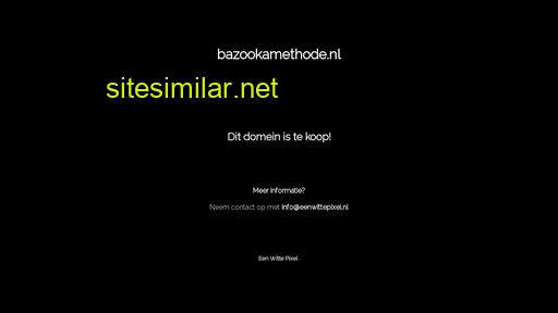 bazookamethode.nl alternative sites