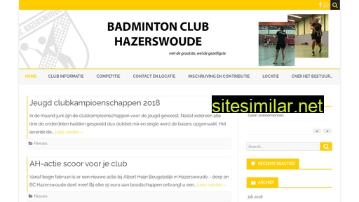 bchazerswoude.nl alternative sites