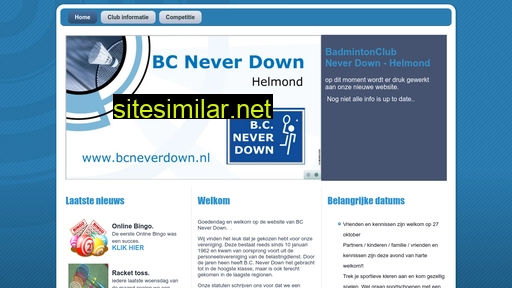 bcneverdown.nl alternative sites