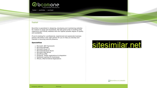 bcomone.nl alternative sites
