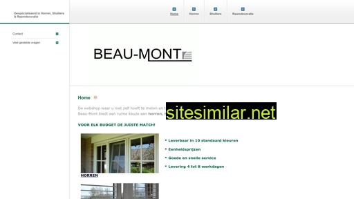 beau-mont.nl alternative sites
