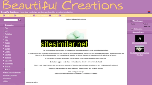 beautifulcreations.nl alternative sites