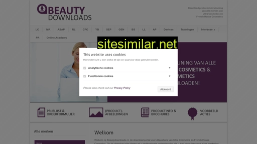 Beautydownloads similar sites
