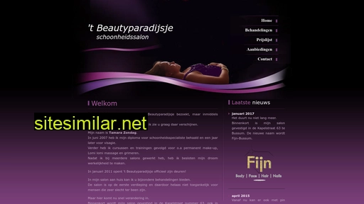 beautyparadijsje.nl alternative sites