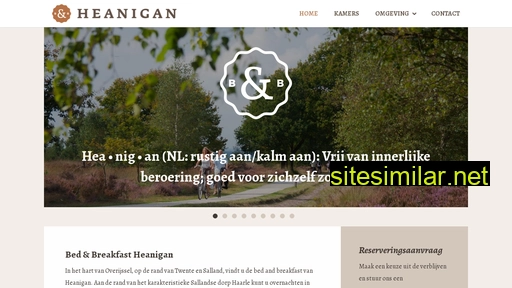 bedandbreakfastheanigan.nl alternative sites