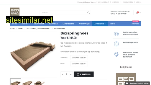 bedboxwonen.nl alternative sites