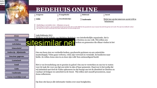 bedehuis.nl alternative sites