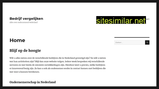 bedrijf-vergelijken.nl alternative sites