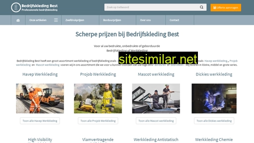 bedrijfskleding-best.nl alternative sites