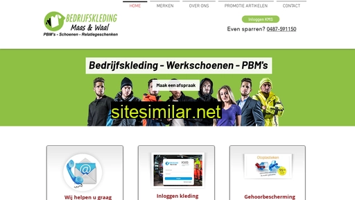 bedrijfskledingmaasenwaal.nl alternative sites