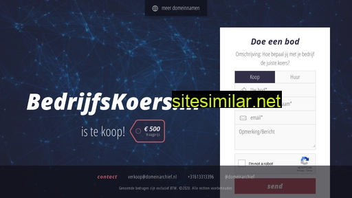 bedrijfskoers.nl alternative sites