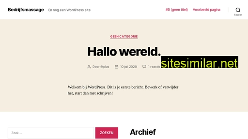 bedrijfsmassageutrecht.nl alternative sites