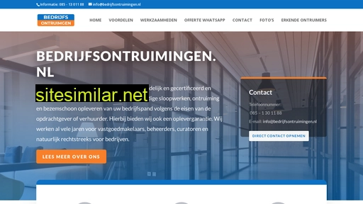 bedrijfsontruimingen.nl alternative sites